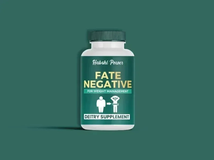 Fate Negative — Herbal Support for Healthy Weight Loss - Habshi Herbals