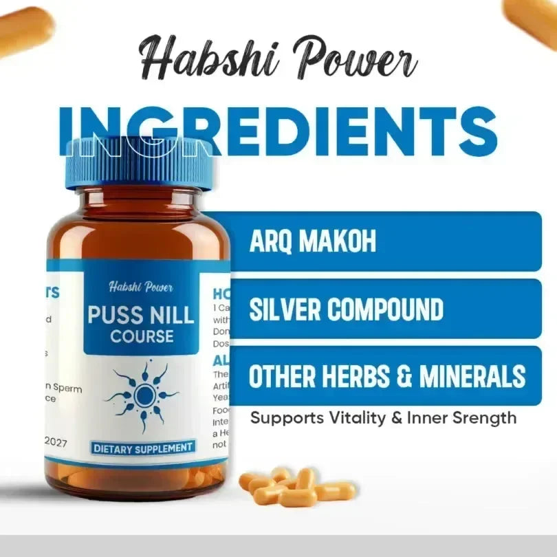 Puss Nil Capsule - Habshi Herbals