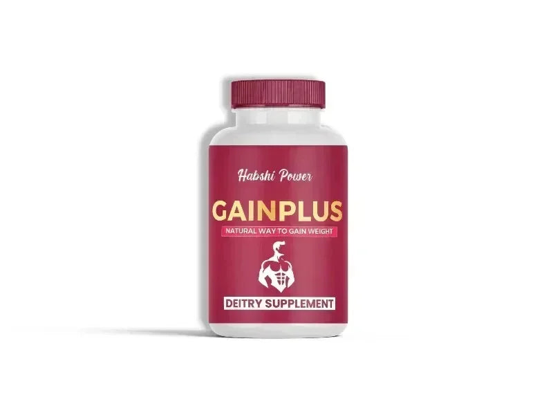 GainPlus – Natural Weight Gain Support - Habshi Herbals